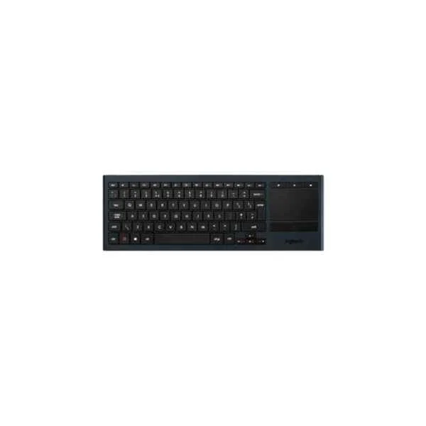 K830 - Standard - Wireless - RF Wireless + Bluetooth - QWERTZ - LED - Black