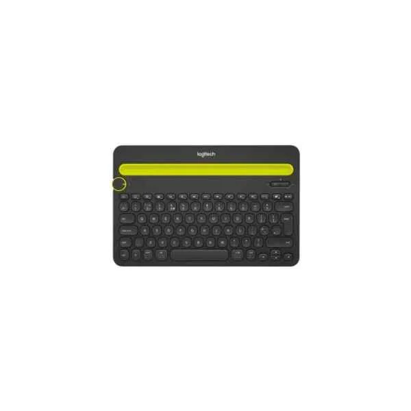 K480 - QZERTY - Italian - Mini - Any brand - Black - Green - Wireless