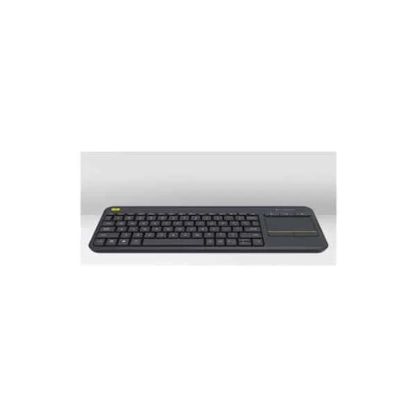 K400 Plus - Mini - Wireless - RF Wireless - QWERTZ - Black