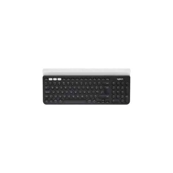 K780 - Standard - Wireless - RF Wireless + Bluetooth - QWERTY - Grey - White