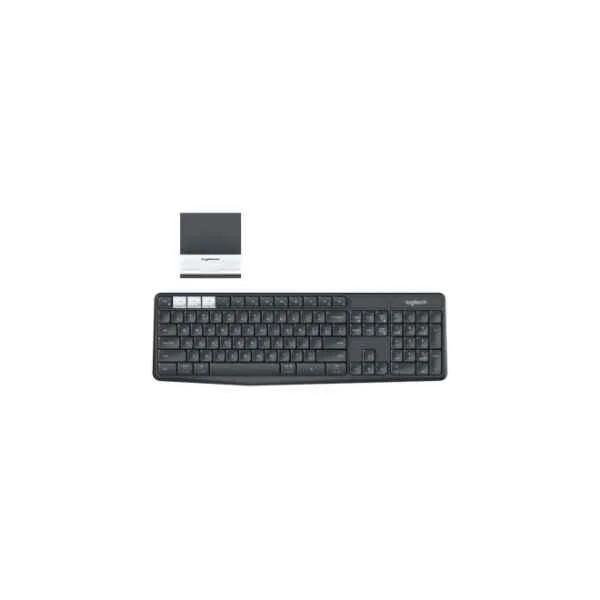 K375s - Standard - Wireless - RF Wireless + Bluetooth - Mechanical - AZERTY - Graphite - White