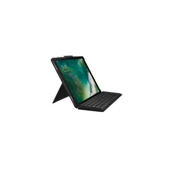 SLIM COMBO - Pan Nordic - Apple - iPad Pro 12.9" - Black - PU plastic - Wired