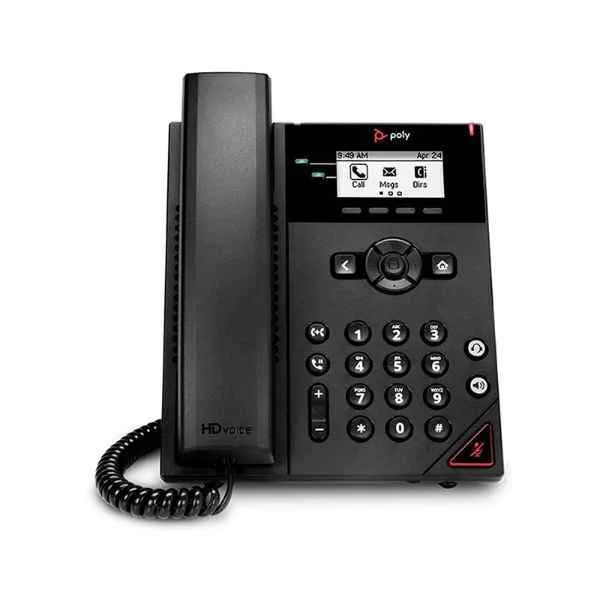 Polycom conference phone IP network cable landline VVX150 (new product) audio and video conference system terminal omnidirectional microphone Octopus conference phone
