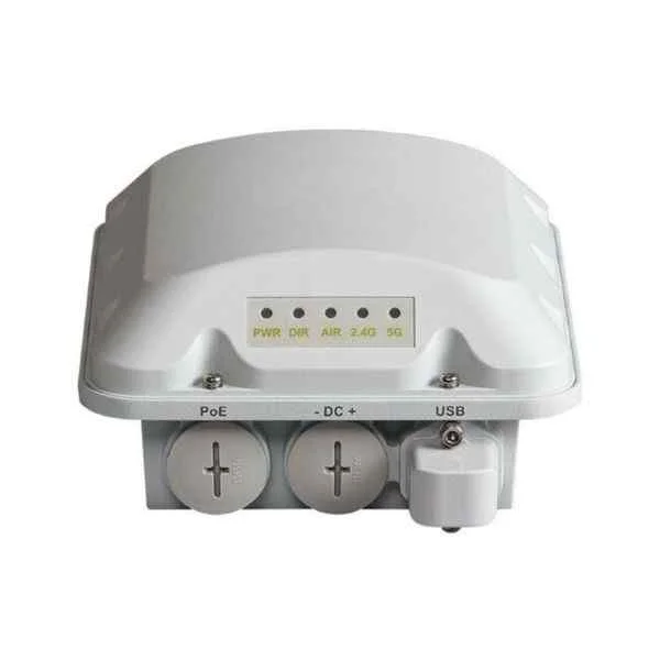 Ruckus T310s, outdoor AP, 120x30 degree directional AP, 802.11ac 2x2:2 MU-MIMO Built-in BeamFlex+ smart antenna, dual-band simultaneous maximum 1.2Gbps. An Ethernet 10/100/1000Mbps interface, 802.3af POE, DC power supply, and USB interface extend other functions. Contains mounting parts. PoE module not included