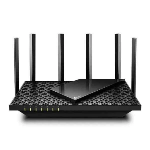 AX5400 Dual-Band Gigabit Wi-Fi 6 Router - Wi-Fi 6 (802.11ax) - Dual-band (2.4 GHz / 5 GHz) - Ethernet LAN - Black - Portable router