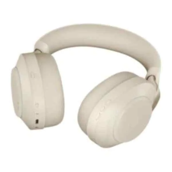 Evolve2 85 - UC Stereo - Headset - Head-band - Office/Call center - Beige - Binaural - Bluetooth pairing - Play/Pause - Track  - Volume + - Volume -