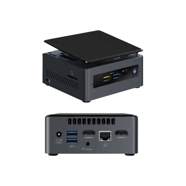 Intel Next Unit of Computing 10 Performance kit - NUC10i7FNKN - mini PC - Core i7 10710U 1.1 GHz - 0 GB - no HDD