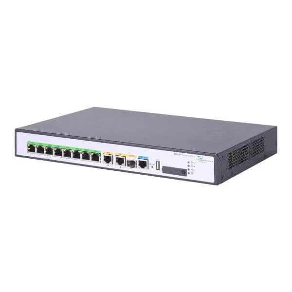 HPE FlexNetwork MSR958 1GbE and Combo 2GbE WAN 8GbE LAN PoE Router