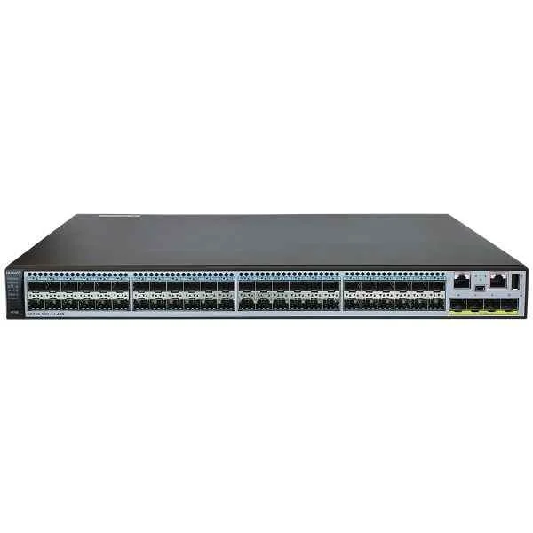 S5720-56C-EI-48S-AC(48 Gig SFP,4 10 Gig SFP+,with 1 interface slot,with 150W AC power supply)