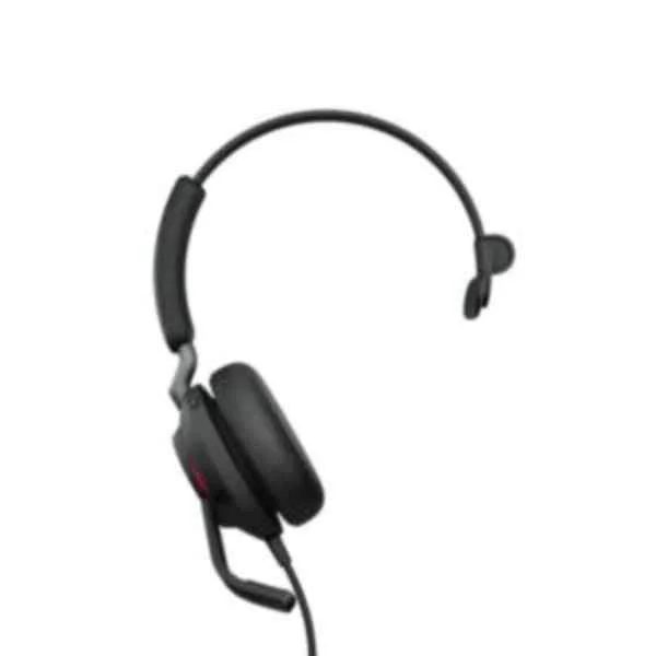 Evolve2 40 - MS Mono - Headset - Head-band - Office/Call center - Black - Monaural - Play/Pause - Track  - Volume + - Volume -