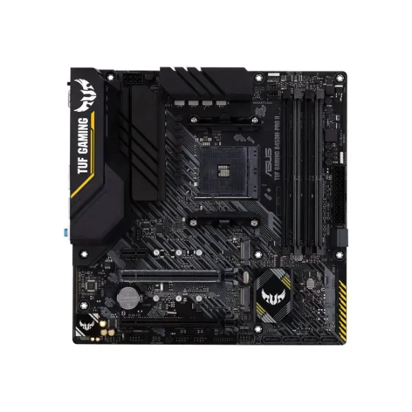 TUF GAMING B450M-PRO II - AMD - Socket AM4 - AMD Ryzen 3 3rd Gen - 3rd Generation AMD Ryzen 5 - 3rd Generation AMD Ryzen 7 - 3rd Generation AMD... - DDR4-SDRAM - 128 GB - DIMM