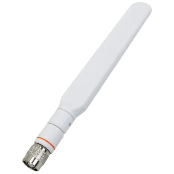 2.4 GHz 2 dBi/5 GHz 4 dBi Dipole Ant., White, RP-TNC