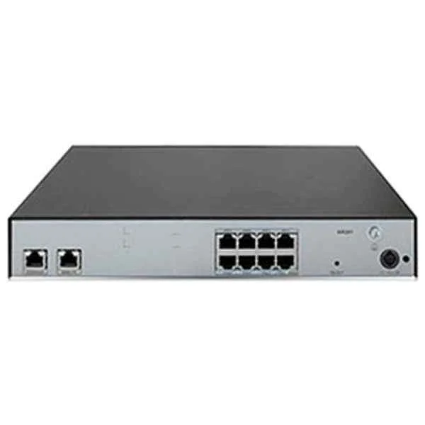 1FastEthernet WAN,8FastEthernet LAN,1USB