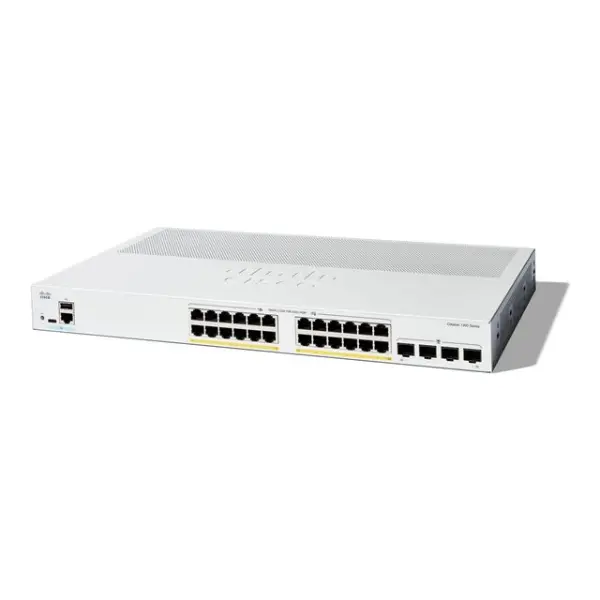 Cisco Catalyst 1200-24P-4G - switch - 24 ports - smart - rack-mountable