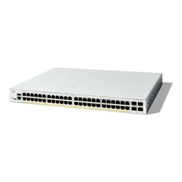 Cisco Catalyst 1200-48P-4G - switch - 48 ports - smart - rack-mountable