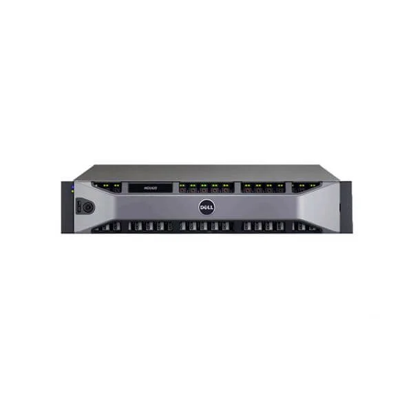 Dell MD3400 StorageSystem, Dual-Controller, No hdd, 12 LFF,12G SAS Cable, SAS HD connector,600W RPS, Rack kit