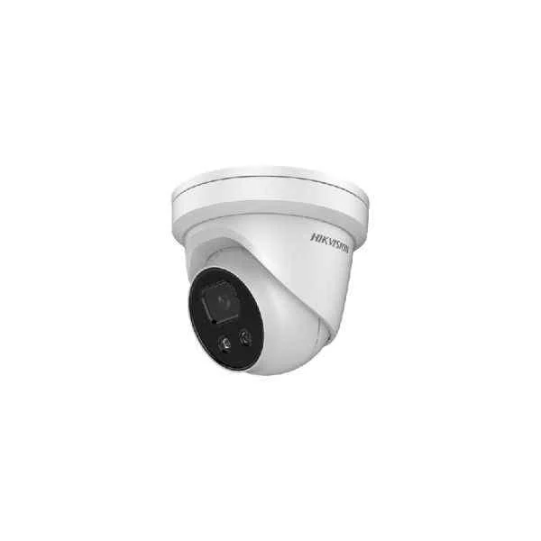 2 MP AcuSense Strobe Light and Audible Warning Fixed Turret Network Camera