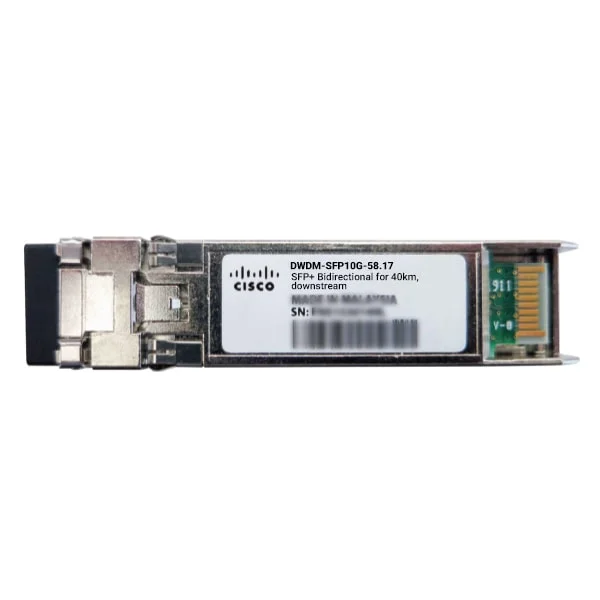 10GBASE-DWDM 1558.17 nm SFP10G (100-GHz ITU grid)