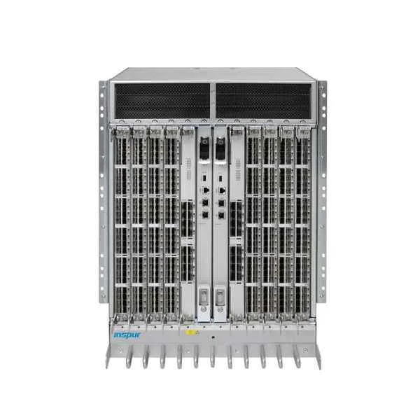 Inspur FS9520 fibre switch, up to 512  16Gbps ports, supports up to 8 vertical blade / port boards