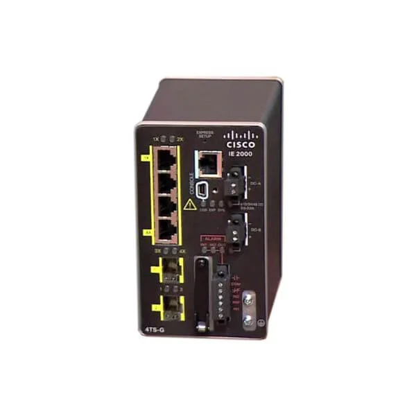 IE2000 with 4 FE Copper ports & 2 GE Copper ports (Lan Base)