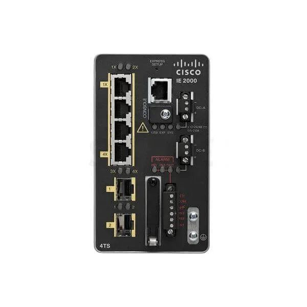 IE2000 with 4 FE Copper ports and 2 FE SFP ports (Lan Base)