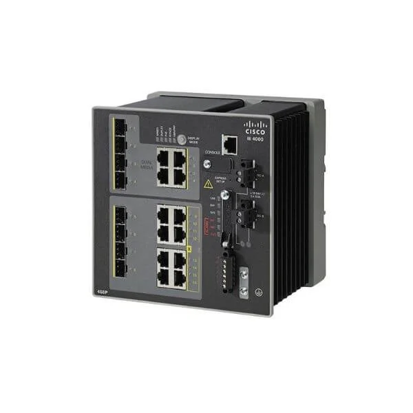 IE 4000 4 X SFP 100M WITH 8 X POE 4 X 1G COMBO LAN BASE