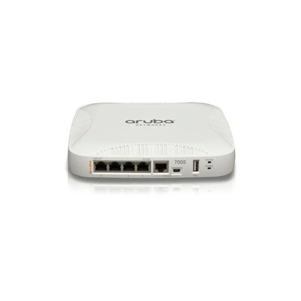 Aruba 7005 (RW) 4-port 10/100/1000BASE-T 16 AP and 1K Client Controller