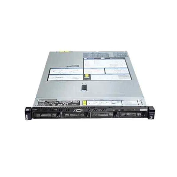Lenovo Server SR258, 2224, 1x8G, 4x3.5, HS, Onboard RAID Support SATA RAID0, 1, 10, 5, SAS disks need to be added for RAID530-8i RAID Card, 450W, Support Dual PS
