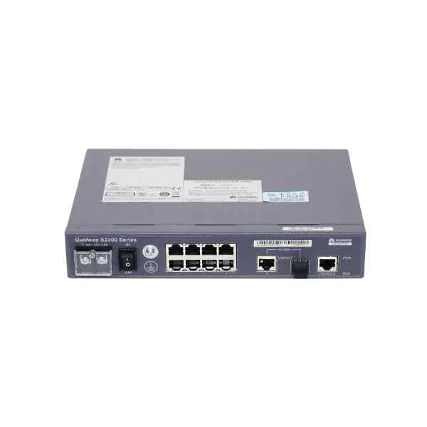 S2309TP-EI Mainframe(8 10/100 BASE-T ports and 1 Combo GE(10/100/1000 BASE-T+100/1000 Base-X) ports and DC -48V)