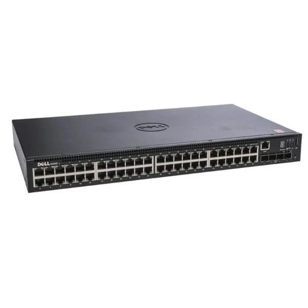 Dell Networking N1548, 48x 1GbE + 4x 10GbE SFP+ Fixed port, stack, airflow from IO to PSU, AC_x005F_x000D_