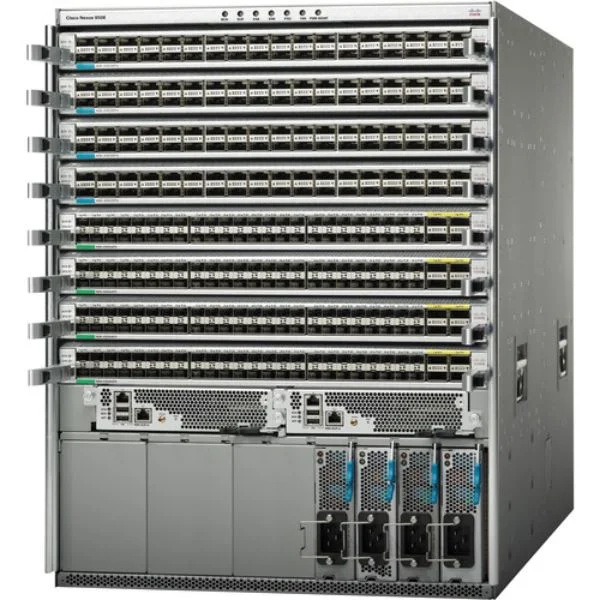 Nexus 9508 Chassis with 8 line card slots