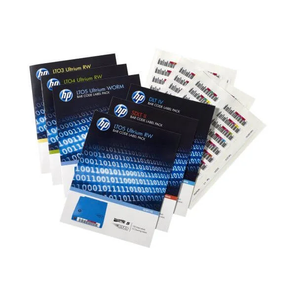 HP LTO-4 BARCODE LABEL 100 PACK