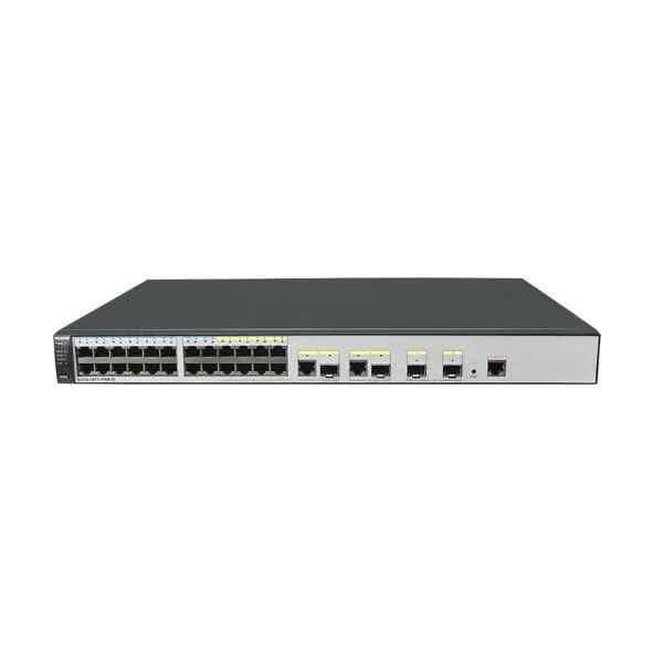 Huawei S2720-EI switch, 16  Ethernet 10/100 Base-Tx ports, 8  Ethernet 10/100/1000 Base-T ports, 2  Gig SFP ports, 2 combo Gig ports,370W PoE AC 110/220V