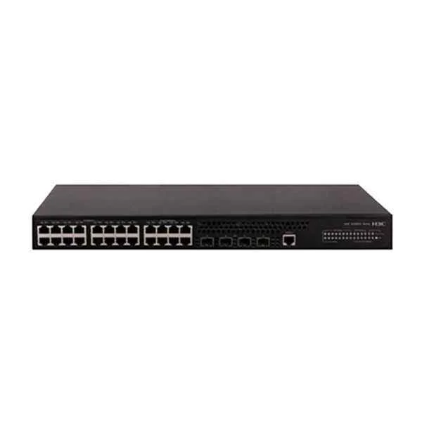 H3C S3100V3-EI Series FE&Gigabit Access Switches,Layer 2,16*10/100BASE-TX ports, 8*10/100/1000BASE-T ports, 4*100/1000BASE-X SFP ports.