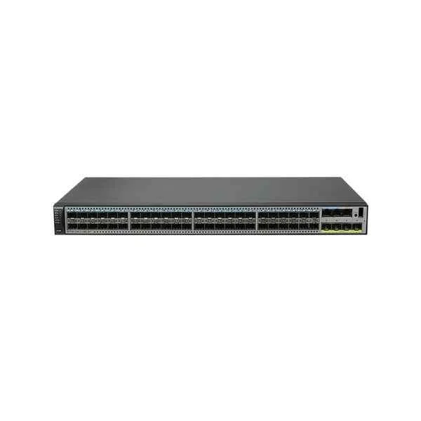 S5720-52X-LI-48S-AC (48*GE SFP ports, 2 of which are 10/100/1000BASE-T + SFP combo ports, 4*10GE SFP+ ports, AC power supply)