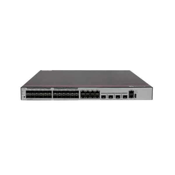 Huawei S5735-S switch, 24 x GE SFP ports, 8 x 10/100/1000BASE-T ports, 4 x 10 GE SFP+ ports