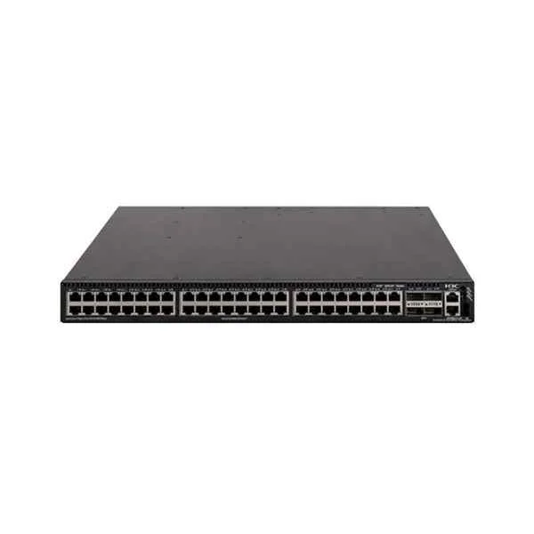 H3C S6520X-SI Multi-Gigabit 10GE Switches, 48*100M/1G/2.5G/5G/10GBase-T UPoE Ports, 4*QSFP Plus Ports, 1*expansion Slot, 2*power module slots