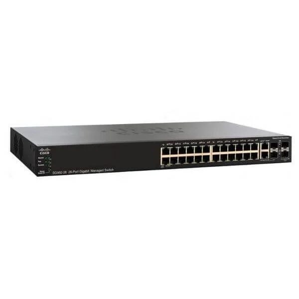 16 10/100/1000 ports, 2 Gigabit copper/SFP combo + 2 SFP ports