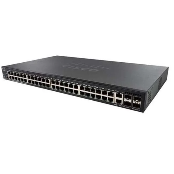 48 x 10/100/1000 PoE+ ports with 740W power budget, 4 x 10 Gigabit Ethernet (2 x 10GBase-T/SFP+ combo + 2 x SFP+)