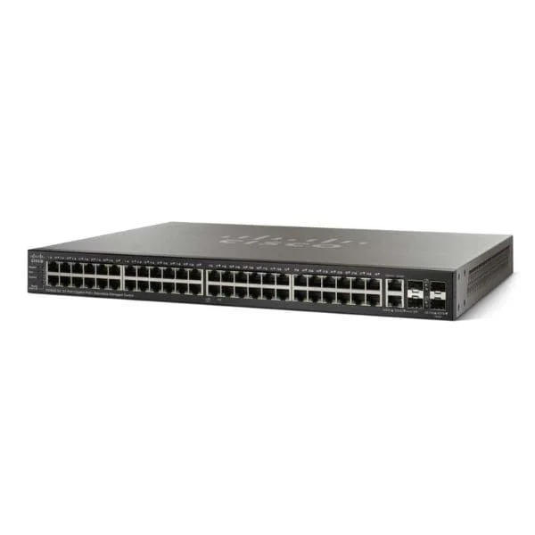 Cisco SG500-52MP 52-port Gigabit Max PoE+ Stackable Managed Switch
