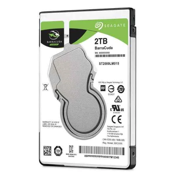 2TB BARRACUDA SATA 5400 RPM 128MB 2.5IN
