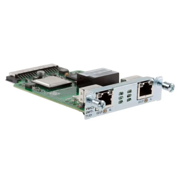2-Port 2nd Gen Multiflex Trunk Voice/WAN Int. Card - T1/E1