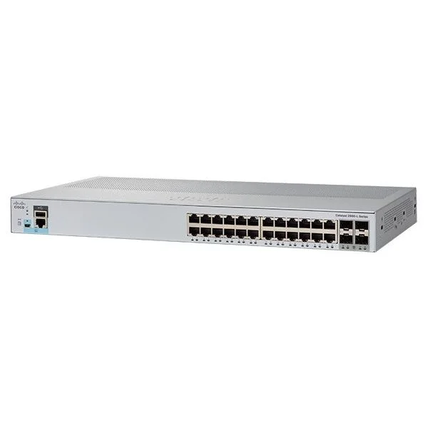 Catalyst 2960L 24 port GigE PoE+, 4x10G SFP+, Lan Lite 